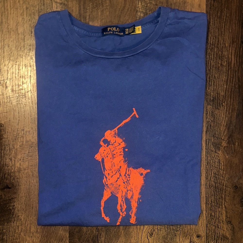 Ralph Lauren Royal Blue Crew Neck Tee